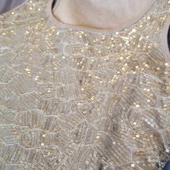 Sequined Silver Dress - Picture 1 of 3